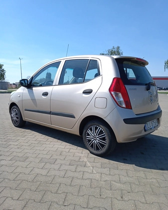 Hyundai i10 cena 5900 przebieg: 213000, rok produkcji 2009 z Lubin małe 92